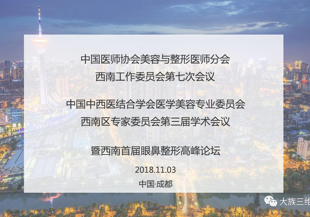 AI人工智能與人臉3D掃描走進(jìn)西南眼鼻高峰論壇